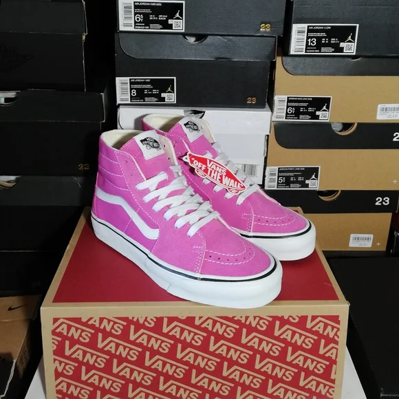 VANS SK8-HI PINKISH "BARBIE" WOMEN'S US SIZE 8 BRAND NEW IN BOX - Picture 12 of 12